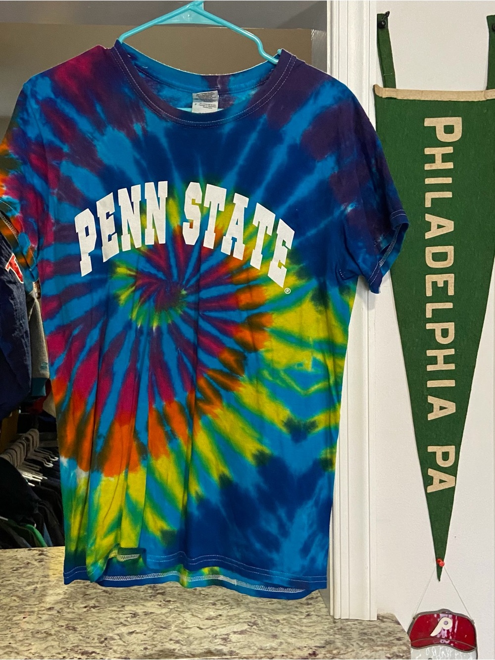 Penn State University Tie Dyed Teeshirt